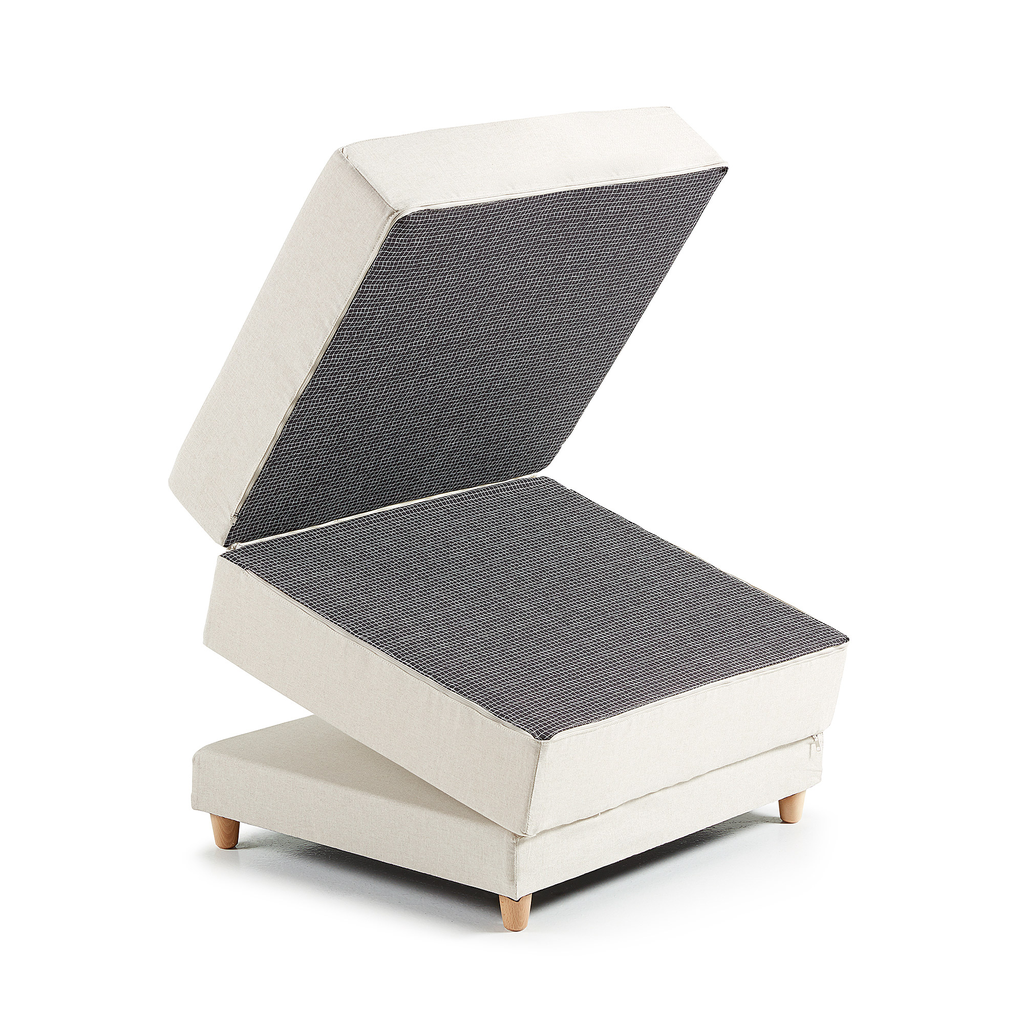 Kos puf cama mostaza // Outlet_3839