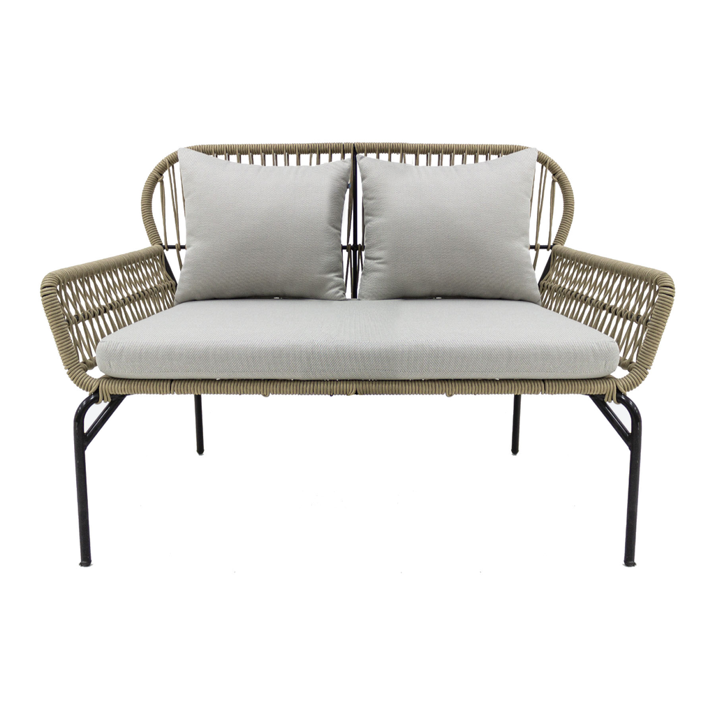 Zapotlán love seat metal negro cuerda beige cojinería curri_2893