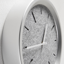 Nexo reloj pared péndulo metal plata // Outlet_302