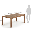 Vivy mesa de comedor expandible 180/230 // Outlet_798