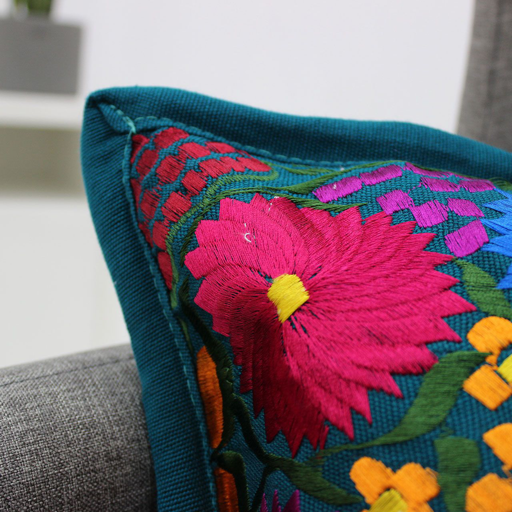 Tuxtla funda cojín colores // Outlet_3063