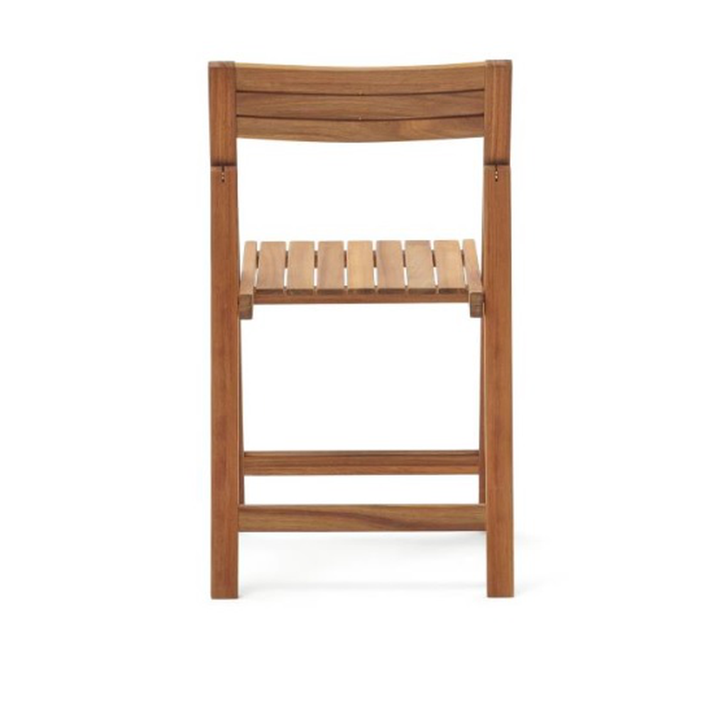 Sadirar silla plegable de exterior de madera maciza de acacia FSC 100% // KH_24813