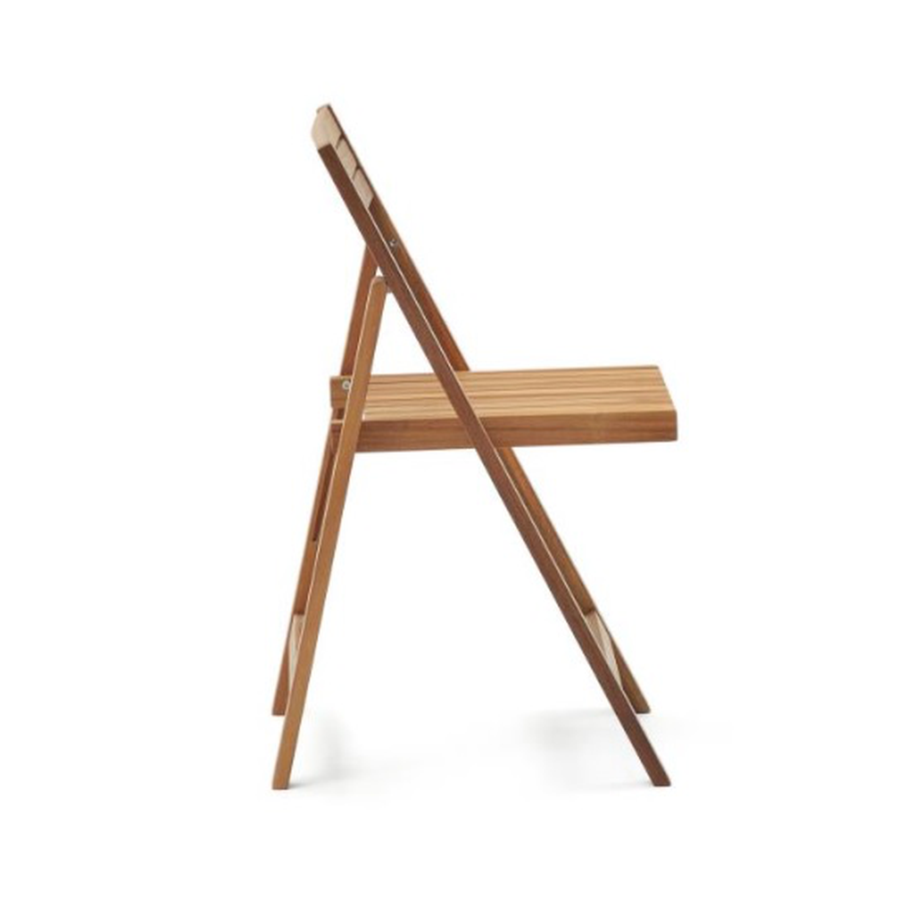 Sadirar silla plegable de exterior de madera maciza de acacia FSC 100% // KH_24815