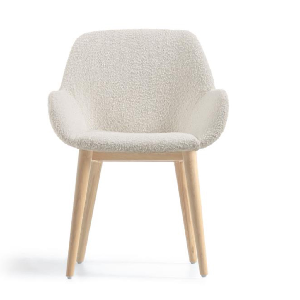 Konna silla de borregito blanco // KH_25013