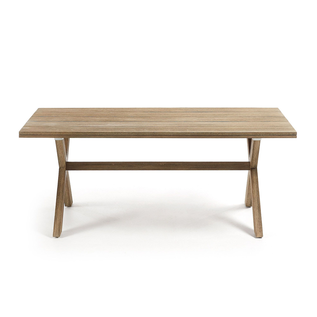 Brilliant mesa de comedor 90 x 190 eucalipto // Outlet_855