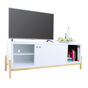 Minerva mueble tv blanco // Outlet_16738