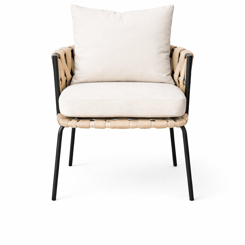 Veracruz silla cuerda beige textilene y loneta 100% exterior_26837