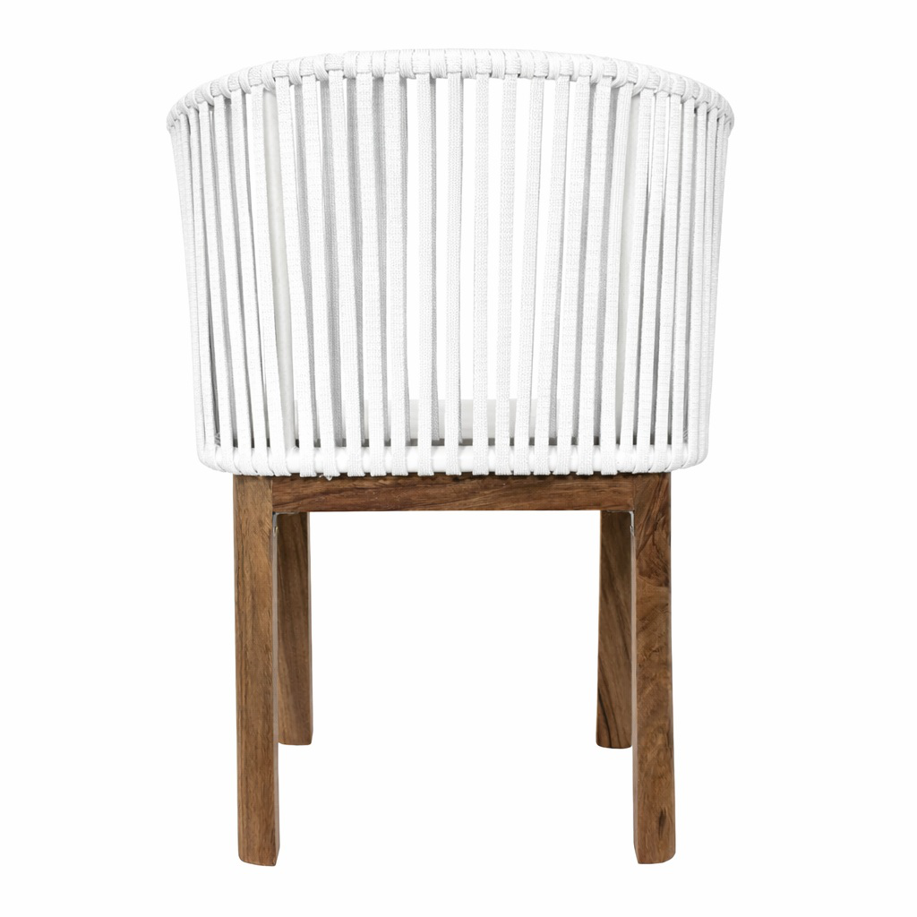 Oaxaca silla cuerda blanca base parota. // Exterior techado_26878