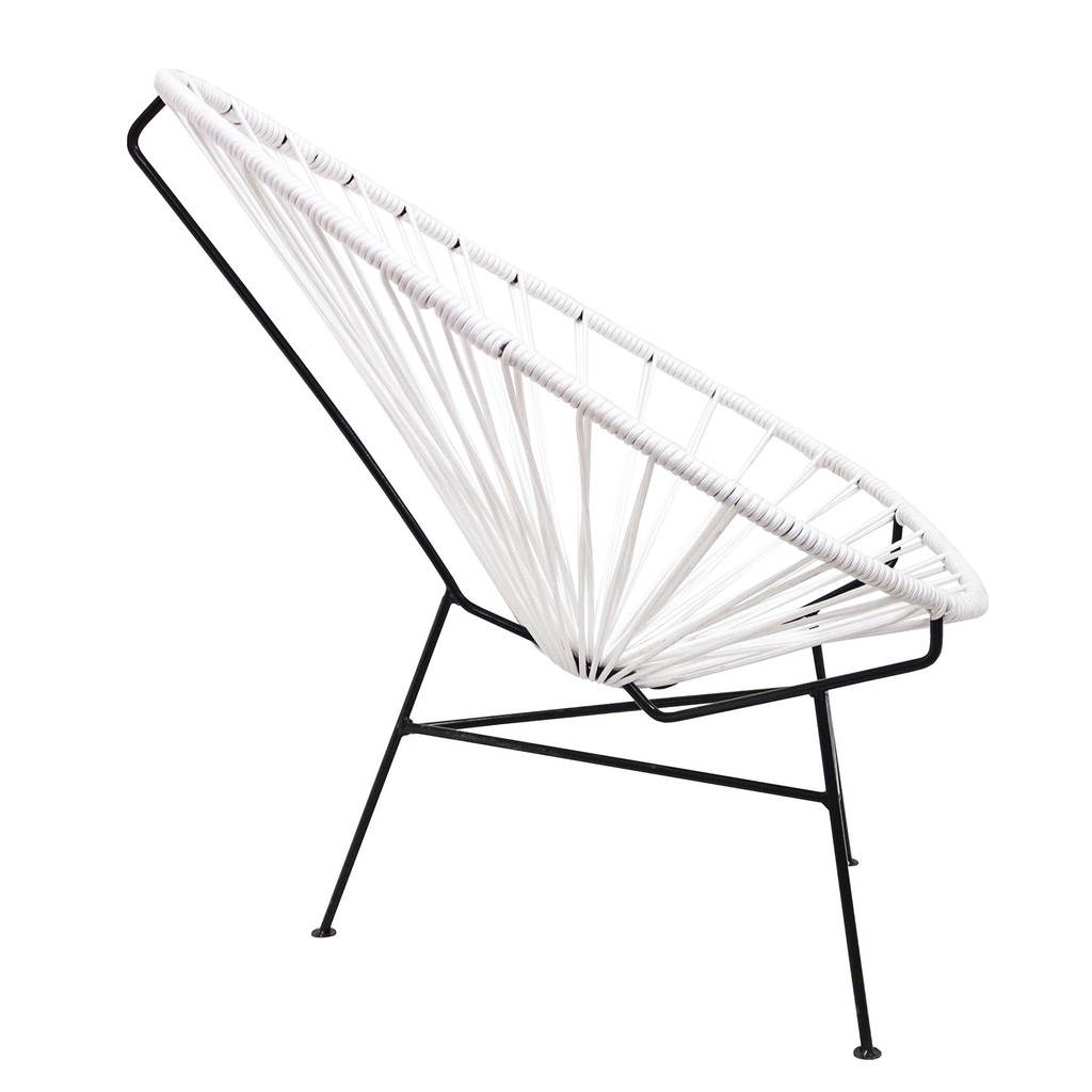 Acapulco silla original acero galvanizado negro y textilene color a elegir  // Exterior 100%_28590