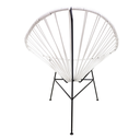 Acapulco silla original acero galvanizado negro y textilene color a elegir  // Exterior 100%_28591
