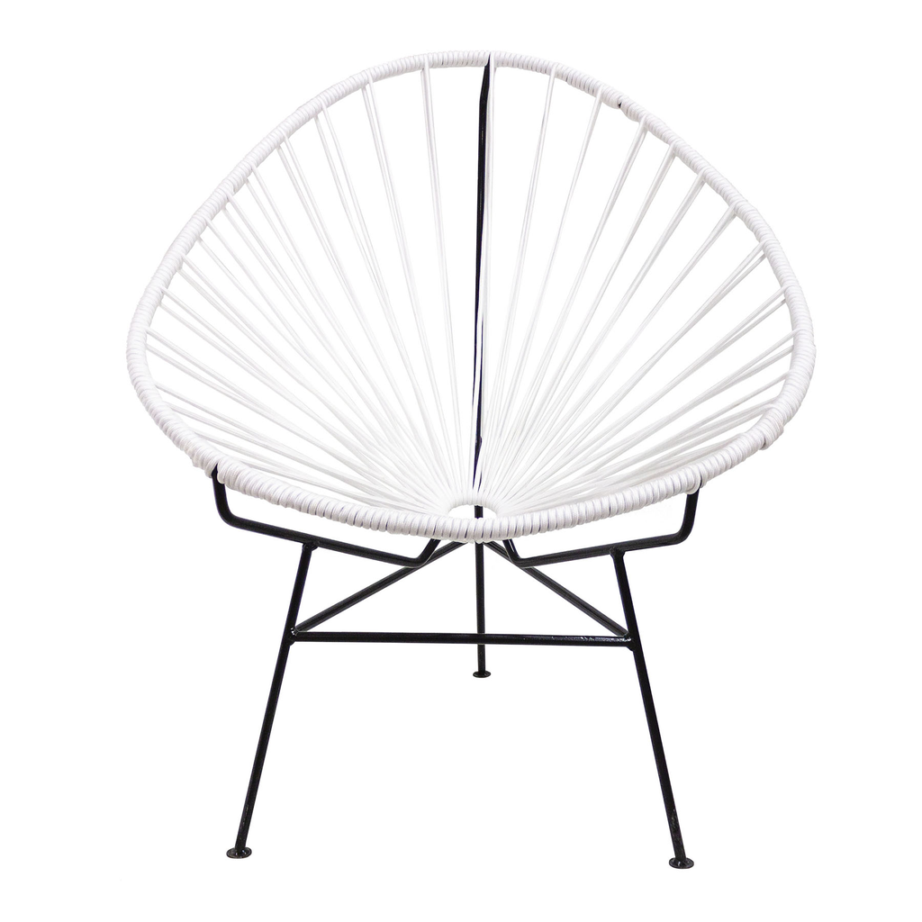 Acapulco silla original acero galvanizado negro y textilene color a elegir  // Exterior 100%_28592
