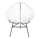 Acapulco silla original acero galvanizado negro y textilene color a elegir  // Exterior 100%_28592