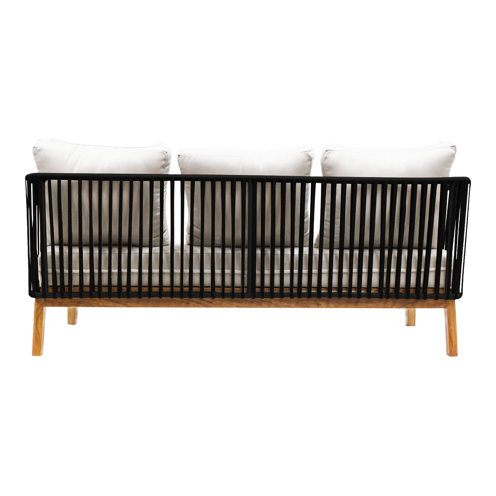 Oaxaca sofa cuerda negra tela loneta antidecoloración // Exterior techado_30820