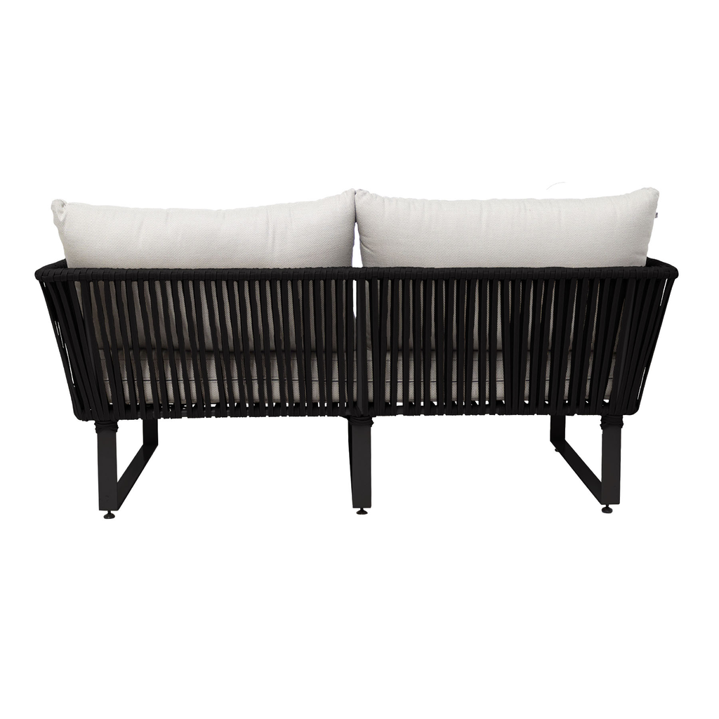 Vallarta love acero galvanizado negro cuerda textilene negra tela curri // Exterior 100%_30838