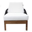 Oaxaca lounge acero galvanizado negro textilene negro tela curri // Exterior 100%_30962