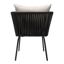 Chetumal silla acero galvanizado beige textilene beige cojinería en tela loneta // Exterior 100%_31299