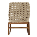 Bacalar sillon metal negro tejido con nylon beige PEDIDO ESPECIAL minimo 10 pzas // Exterior techado_31365