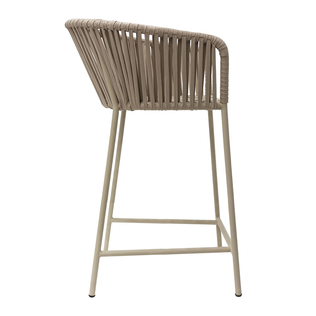Jalisco banco acero galvanizado beige cuerda textilene beige // Exterior 100%_31342