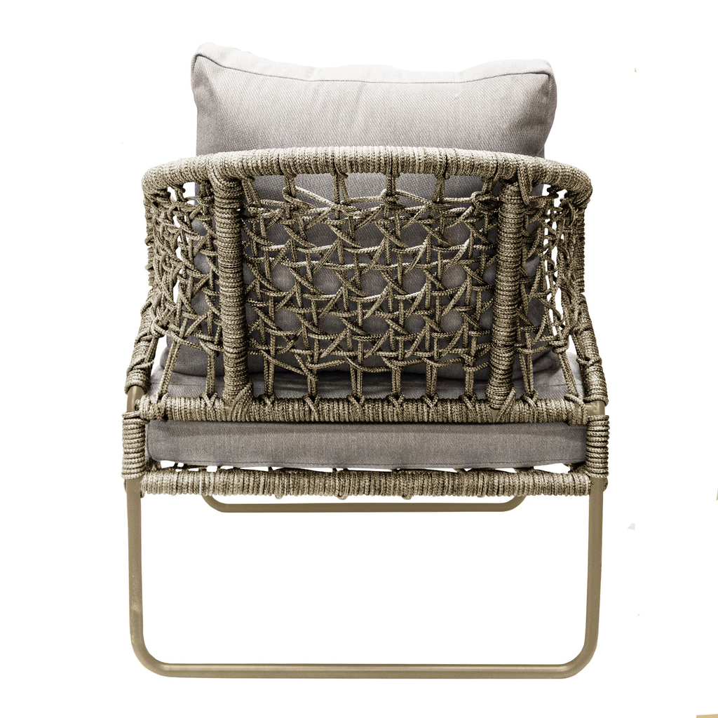 Yelapa camastro metal beige cuerda nylon beige tela loleta // Exterior techado_31378