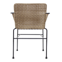 Costa silla acero galvanizado negro textilene beige PEDIDO ESPECIAL 20 PZAS MIN. // Exterior 100%_31356