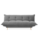 Curly sofacama gris // MP_29056