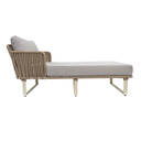 Vallarta camastro metal beige cuerda beige tela loneta // Exterior techado_30854