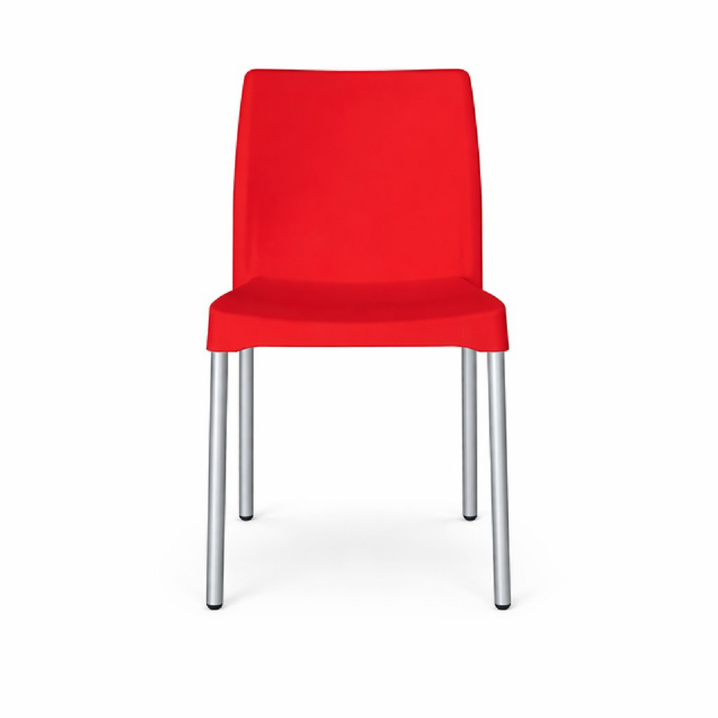 Ceona silla roja exterior // MP_32239
