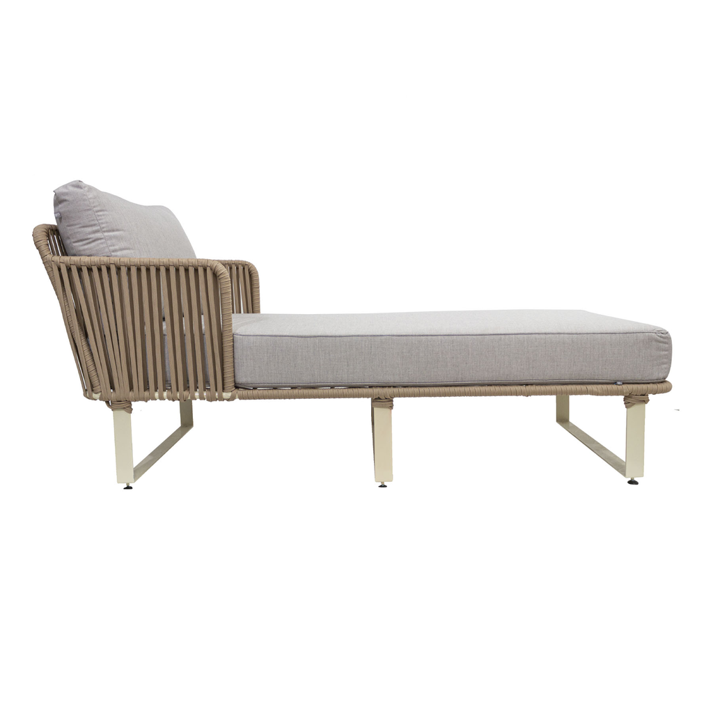 Vallarta camastro metal beige cuerda textilene beige tela loneta // Exterior 100%_32329