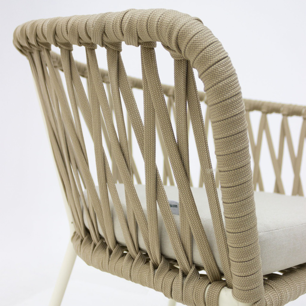 Arandas silla cuerda beige con cojin_8514