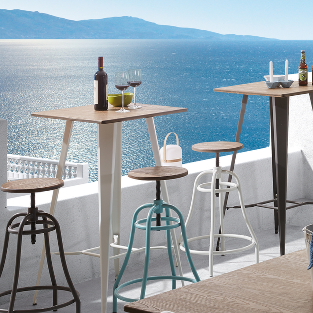 Malibu mesa de comedor grafito 6p // Outlet_16702