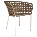 Bolaños silla metal beige cuerda beige // Exterior techado