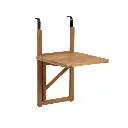 Amaralis mesa de balcón plegable
