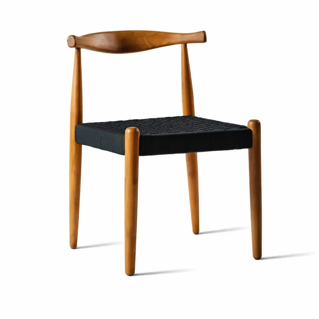 Erna silla negra de nylon // Exterior techado