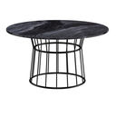 Campeche mesa de comedor negra // Outlet