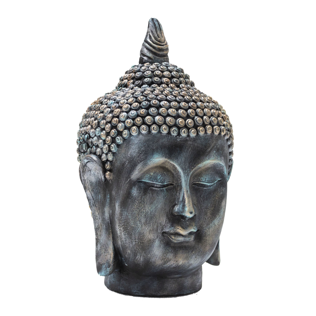 Cabeza de buda figura decorativa extra grande // Outlet