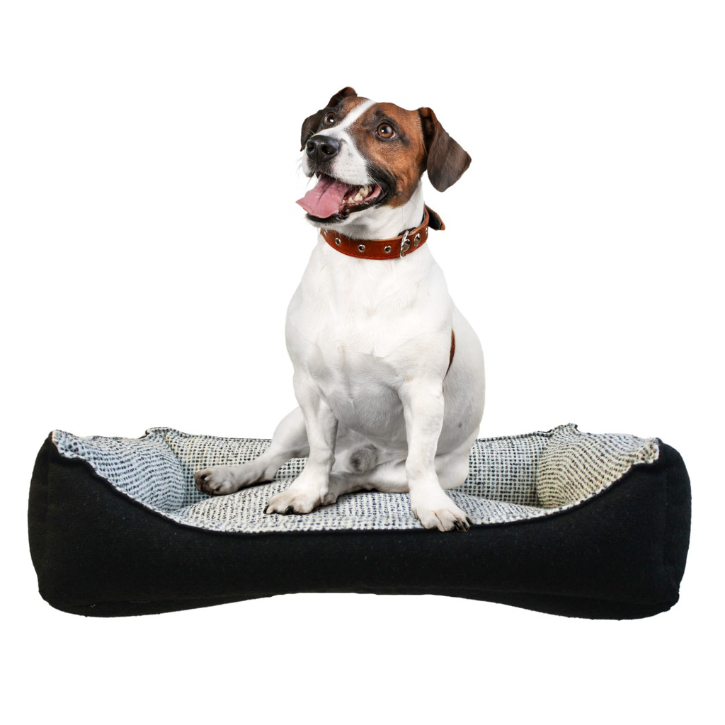 Cama inteligente para perro grande Black & white // Outlet