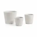 Low set de 3 maceteros gris // Outlet