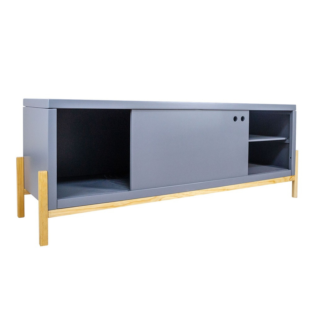 Minerva mueble tv gris // Outlet