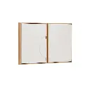 Sefri set de 2 cuadros blancos