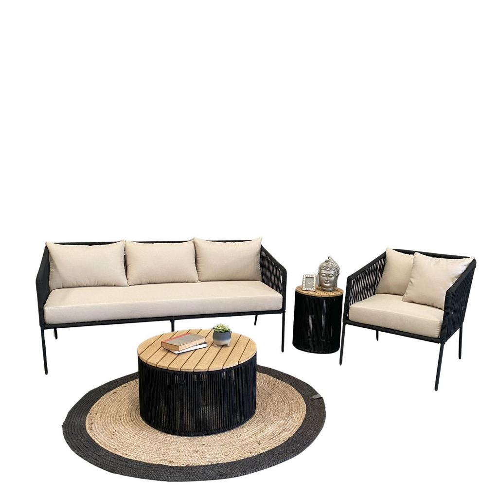 Tequila set sofá + sillón sin accesorios // Exterior techado