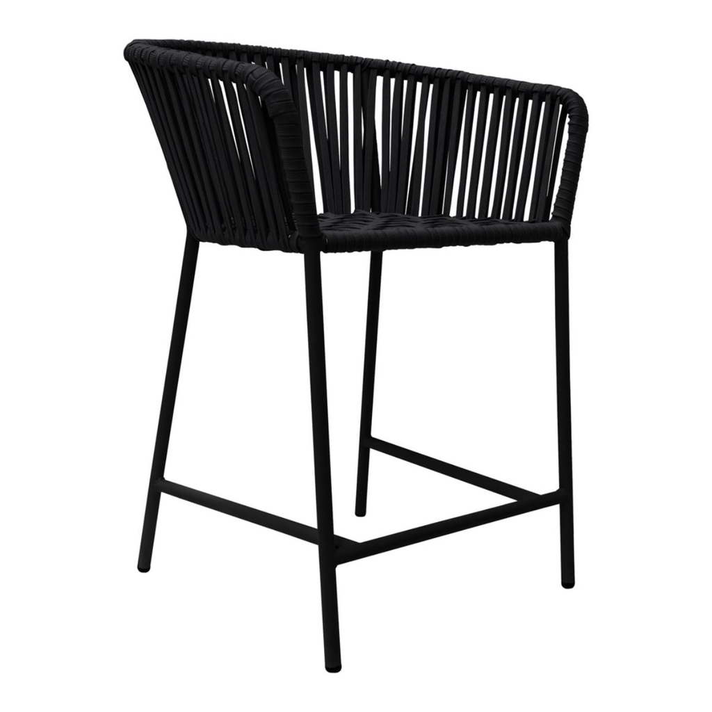 Jalisco banco counter acero galvanizado cuerda textilene // Exterior 100%