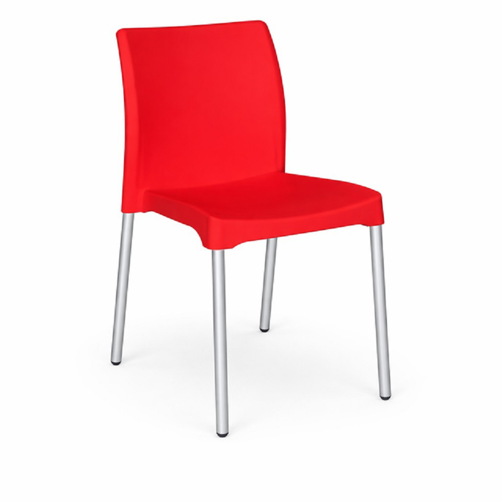 Ceona silla roja exterior // MP