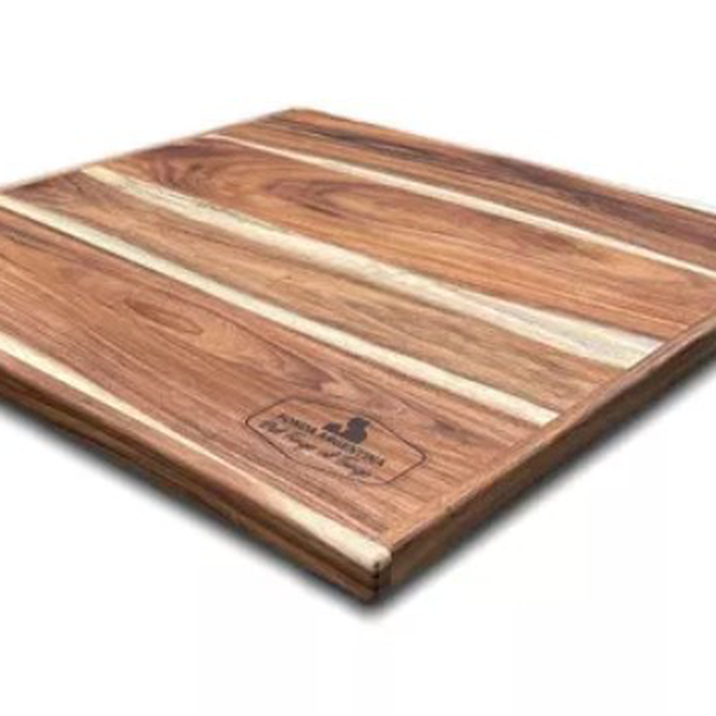 Cubierta madera sólida de parota 80x80