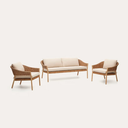 Set Pola sofá + 2 sillones // Exterior 100%