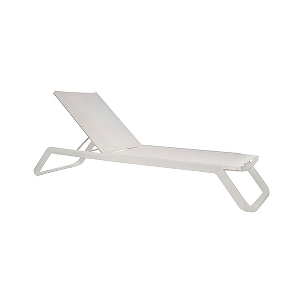 Español camastro aluminio blanco / MP