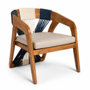 Akumal sillón de madera de parota y cojinería // Exterior techado