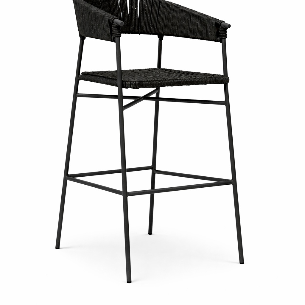 Zamora banco acero galvanizado cuerda textilene // Exterior 100%