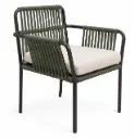 Mérida silla acero galvanizado, textilene // Exterior 100 %