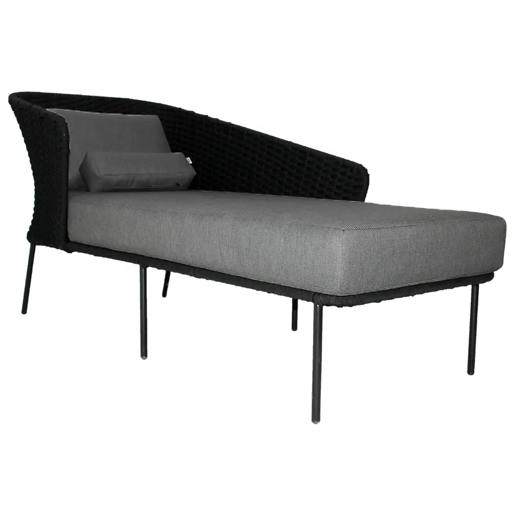 Chacala camastro individual acero galvanizado negro // Exterior 100% 
