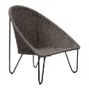 Cabo sillón acero galvanizado y textilene // Exterior 100% 